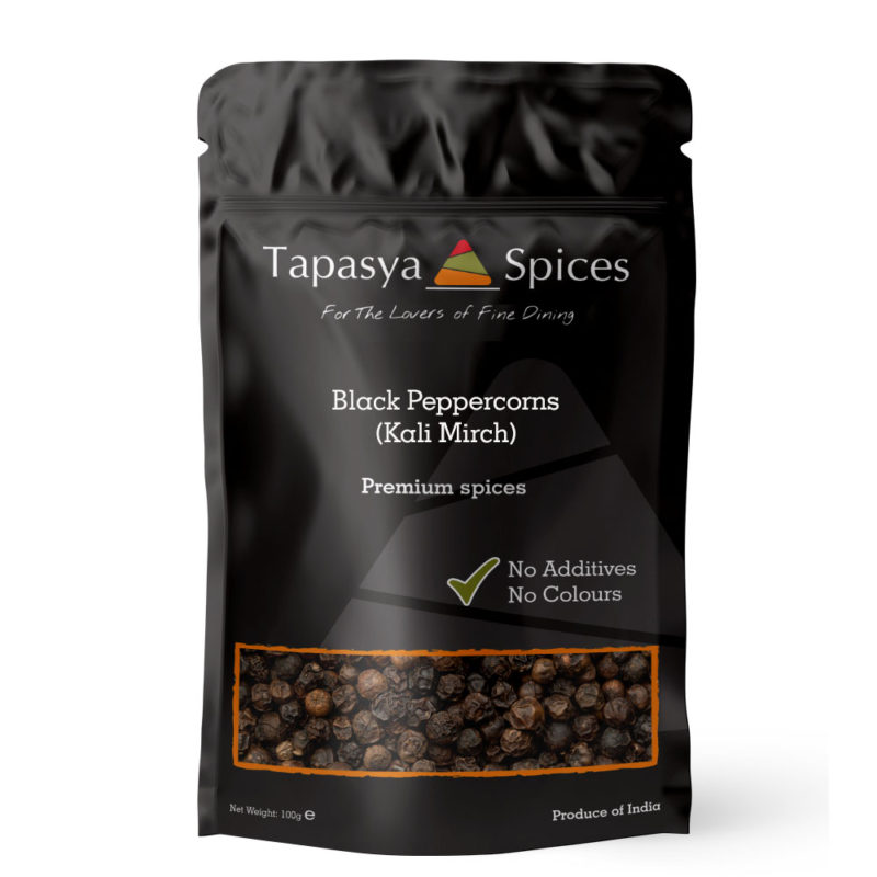 Black peppercorns